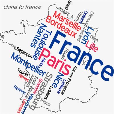 China Cheap sea freight from china to france port by china freight forwarder cheap and fast shipping for sale