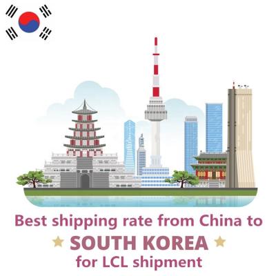 China Warehousing Services Ocean Freight Forwarder From China To Korea With Door To Door Service For LCL Shipping for sale