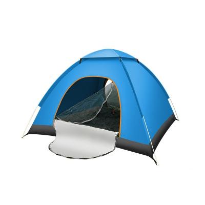 China Extended Type blue outdoor camping for 1-2 people, automatic tent placement, rainproof beach, deep blue for sale