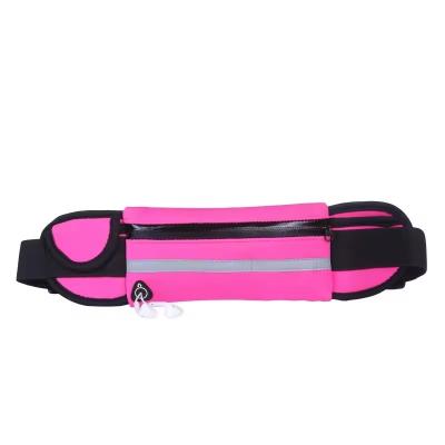 China Camping & Hiking Rose redOutdoor sports waist bagPortable and convenient for storing items for sale