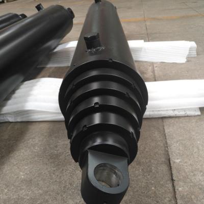 China Building Material Stores Dump Truck Tipper Trailer Hydraulic Cylinder Telescopic Single Acting Hydraulic Cylinder for sale