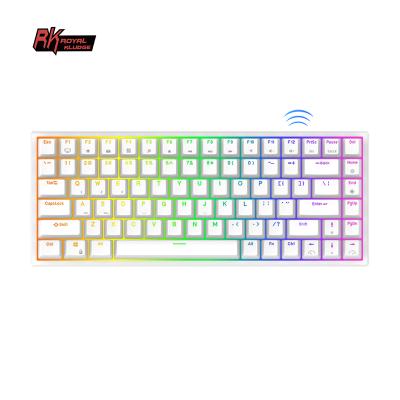 China Kludge rk84 portable wireless royal mobile phone and keyboard mouse combo keyboard computer with keyboard teclado mouse for mac for sale