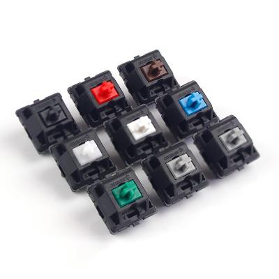 China ABS OEM Red Hot Silver Blue Yellow Switchable Mechanical Switches Optical Gaming Keyboard with Cherry MX Switch Tester for sale