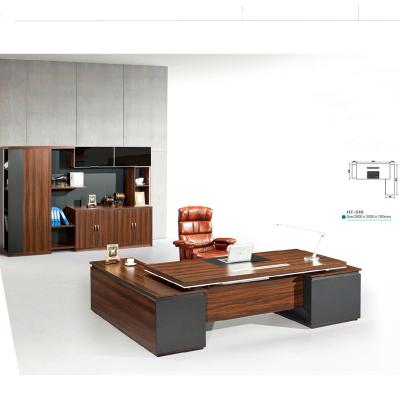 China Easy To Install Commercial Used Modern Wood Panel Office Furniture for sale