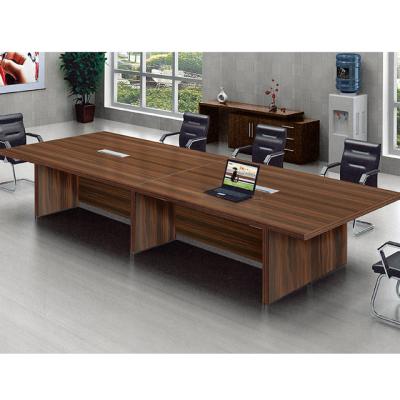 China PANEL simple modern fashion office furniture MDF conference table in meeting room for sale