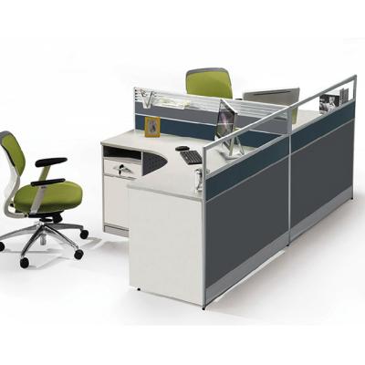 China Contemporary 4 Seat Computer Desks Cubicle Desks Workstation Office Furniture for sale