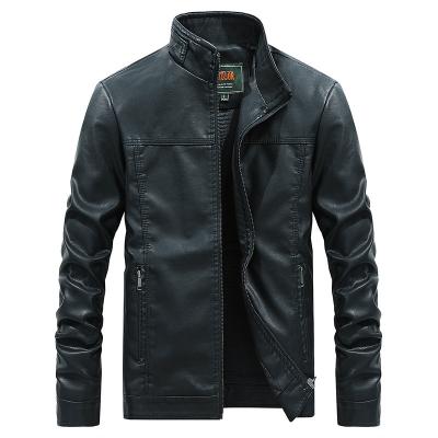 China Sale QUICK DRY warm men's jackets cold winter plus size men's jackets leather zipper puller jacket men's for sale