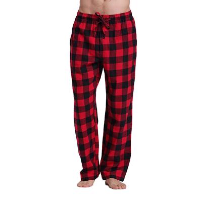 China 2021 Stylish Fashion Comfortable Mens Plaid Straps QUICK DRY Loose Fit Long Wide Leg Casual Straight Pants Pants Man for sale