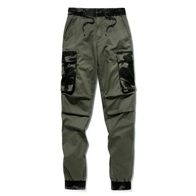 China 2021 New Trend Function Workpants Men's Breathable Elastic Pants Camouflage Casual Pocket Mid-waist Workpants Man for sale