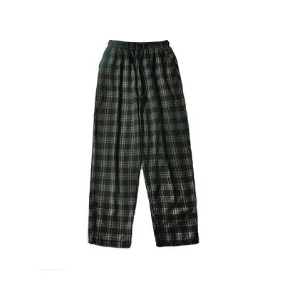 China 2022 Mens Lattice Printed Rocket Pants Stripe Print Wide-Legged Casual Breathable for sale