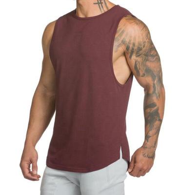 China Summer Viable Men Fitness Sports Invest Loose Workout Mens Tank Top Gym Vest Mens Clothing Clothes Invest Quick Dry Sleeveless Shirt for sale