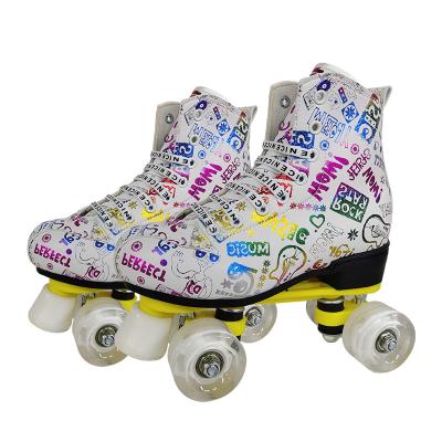 China Widely Used Special Design Microfiber Wheels Rubber Skate Double Row Glides for sale