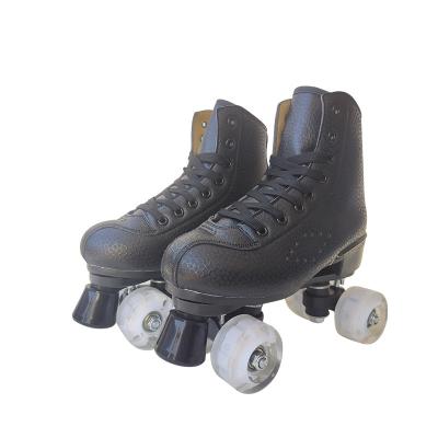 China Rubber Durable Using Professional Roller Skate Price Quad Speed ​​Double Row Skates for sale