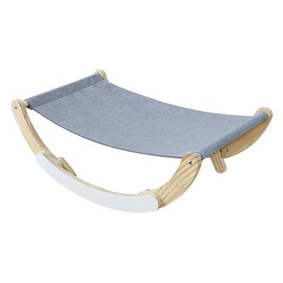 China Sustainable Interactive Funny Cat Toy Hammock Rocking Cat Chair Cat Litter Replaceable Pet Supplies Garbage for sale