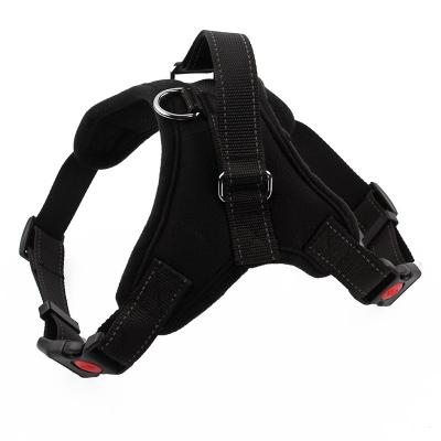 China Custom Adjustable Pet Chest Strap Wholesale Professional Pet Chest Strap Adjustable Harness For Dog for sale