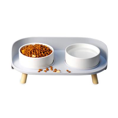 China Automatic Brand New Ceramic Cat Food Feeding Bowl To Protect Cervical Spine for sale