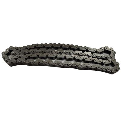 China Iron Motorcycle Tricycle Chain for Bajaj TVS Tuk Tuk Sturdy Construction for sale