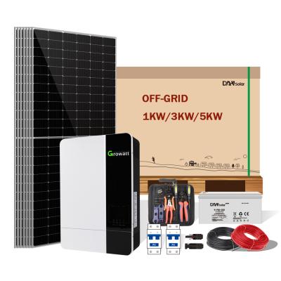 China 1000watt home solar power systems 3000watts off grid solar home solar system energy for sale