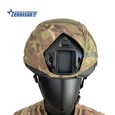 China QUICK CUT High Cut Aramid Helmet Camouflage Lightweight Military Bulletproof Helmet Combat Helmet Cover à venda