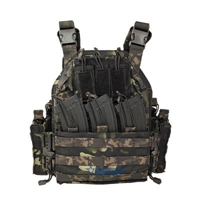 Chine Hot Military Secuity Equipment Zennison Body Armor Airsoft Tactical Quick Release Black Plate Carrier à vendre