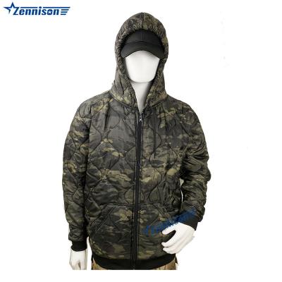 Китай 2021 Custom Lightweight Woobie Hoodi Poncho Liner OEM Woobie Hoodie Zipper Black Multicam продается