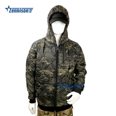 China Factory Supply Cheap Lightweight Woobie Multicam Black Hoodies Hoodie With Zipper à venda