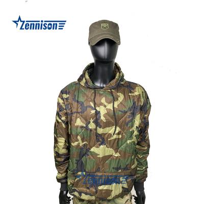 China United States Poncho Coating Hoodie Camouflage M81 Woobie Hoodie Lightweight Warm Outdoor Hiking Pullover Te koop