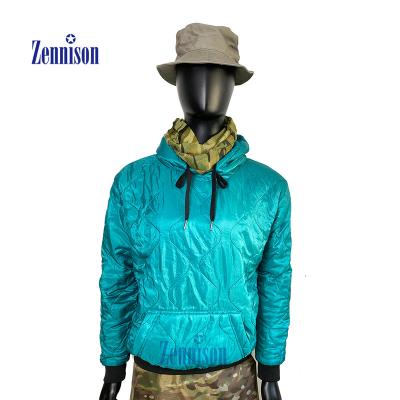 Κίνα Ripstop Poncho Coating Hoodie Fashion Women Woobie Hoodie Lightweight Warm Nylon Pullover προς πώληση