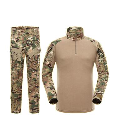 中国 Jungle Camouflage Camouflage Combat Shirt Spring Sports Frog Breathable Tactical Suit Slim Long Sleeved Suit 販売のため