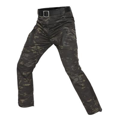 China Multicam cotton pants IX9 anti-static cheap tactical rip-stop poly compabt pants for sale