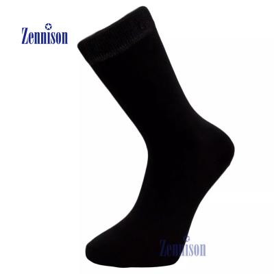 Cina Durable Comfy Mens Socks Outdoor Use Cotton Military Black Socks Sustainable in vendita