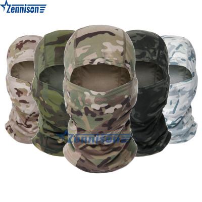 China breathable & Waterproof Warm Headgear Scarf Camouflage Full Face Military Tactical Outdoor Balaclava Te koop