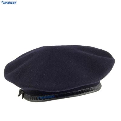 China Army OEM Wool Fabric Unisex Multi Color Military Beret For Men for sale