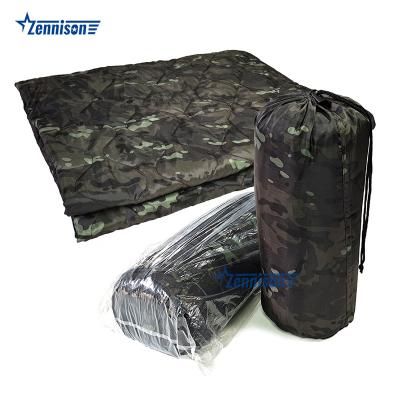 China Lightweight Lightweight Woobie Multicam Black Camouflage Poncho Liner Poncho Waterproof Military Blanket for sale