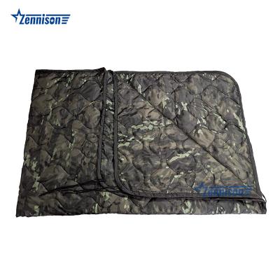 China Lightweight Camping Poncho Blanket Multicam Black Outdoor Waterproof Camouflage Military Poncho Liner for sale