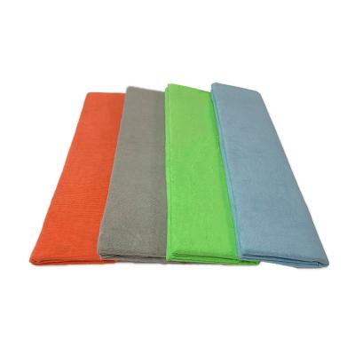 China Wholesale Organic Free Sample Soft And High Efficiency Cleaning Classic Microfiber Pearl Towel Cloth Rolls for sale