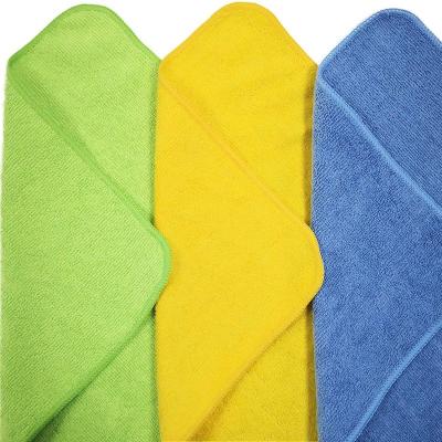 China Sustainable Hot Sale Super Absorbent Household Home Using Microfiber Towel Microfiber Cleaning Cloth For Kitchen for sale