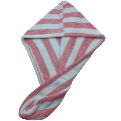 China Salon Hair Dryer Wrap Shampoo Head Towel Microfiber Hair Towel QUICK DRY Ultra Soft Turban Turban For Women for sale