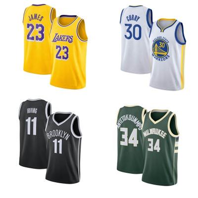 China Custom Breathable High End Cheap Hot Pressing Quick Dry Tank Top Quality Basketball Pitches Nets Tank Top Warriors Bulls Tank Top for sale