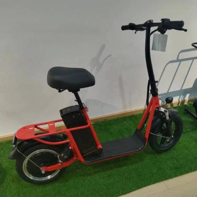 China Unisex trottle 350W36V10AH two wheel electric ebike scooter for sale