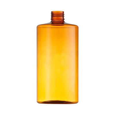 China Child safe orange clear plastic bottle can be customized style/color/size for sale