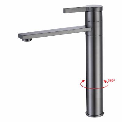 China Modern Single Hole Basin Faucet Clean Design High Nickel Chrome Cheapest Bathroom Faucet Brass Basin Mixer for sale