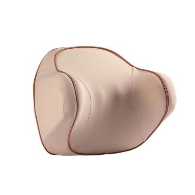 China Brief & Breathable Single Neck Pillow Car Memory Foam Cushion Rest Neck Headrest Seat Car Color Neck Support Cushion for sale