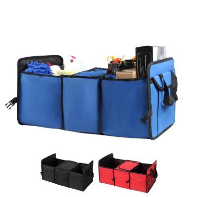 China Household Trunk Organizer Insulated Car Oxford Cloth Viable High Quality Foldable Storage Box for sale