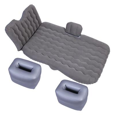 China Folding Universal Travel Inflatable Car Sofa Cum Bed Inflatable Air Mattress Camping Air Bed Foldable Universal for SUV Car for sale