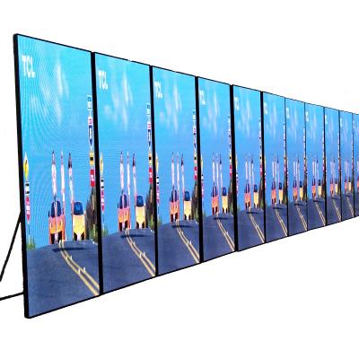 China P2 P2.5mm P3mm Mobile Advertising Mirror Shop Indoor Outdoor Mobile Screen Led Posters Video Display for sale