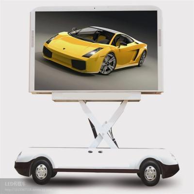 China Full color outdoor energy saving HD LED video display screen P10 mobile led billboard trailer for sale