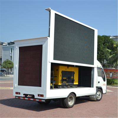 China Hot sale LED display screen outdoor mobile outdoor advertising trailer video wall led sign for sale