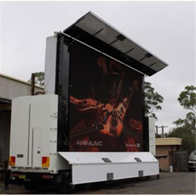 China Outdoor mobile advertising van price mobile stage truck P8 led display for sale for sale