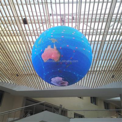 China P5 Programmable LED Indoor 3d Indoor Electronic Display Led Sphere Ball Display Screen for sale